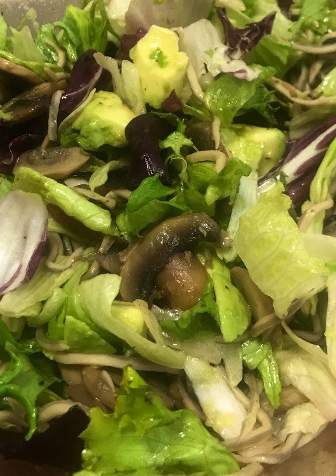 Una foto de Ensalada templada