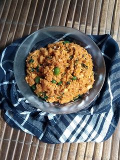 Foto resep Oncom Kemangi Leunca Pedas (pakai telur)