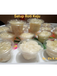 Foto resep SETUP ROTI TAWAR VLA KEJU 😍