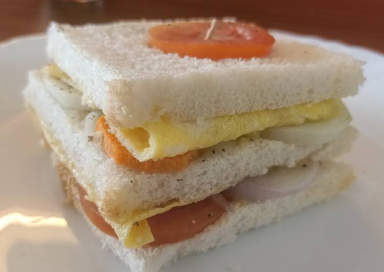 Recipe of Speedy Simple Sandwich