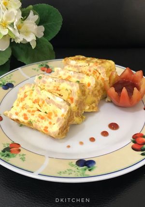 Foto resep Tamagoyaki (Telur Dadar Gulung Jepang)