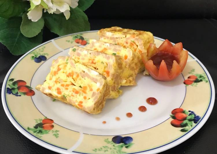  Resep  Tamagoyaki Telur  Dadar  Gulung Jepang  oleh DKitchen 