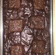 Brownies panggang shiny crust
