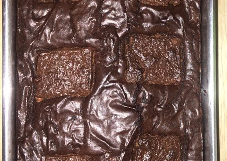 Anti Ribet, Memasak Brownies panggang shiny crust Kekinian