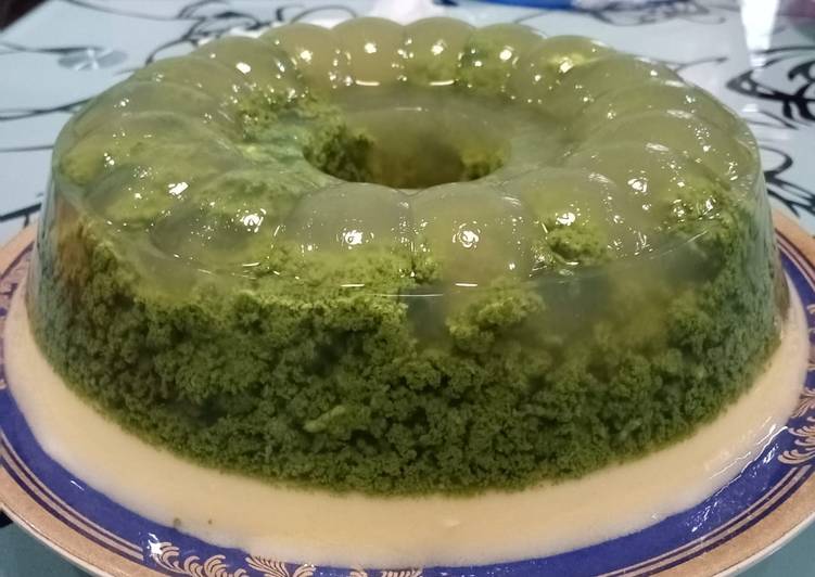 Resep masakan Pudding lumut mentega | Cara Membuat Pudding lumut mentega Yang Bisa Manjain Lidah
