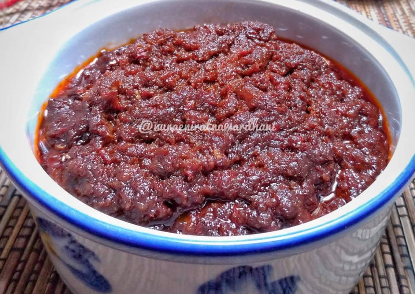 Sambal Terasi Daging Cincang