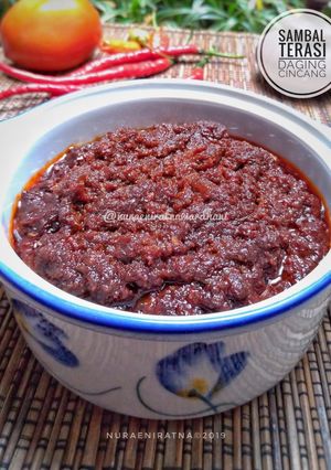 Foto resep Sambal Terasi Daging Cincang