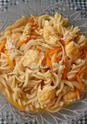 Foto resep Pasta telur saus tiram