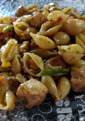Una foto de Salteado de Pollo y Vegetales