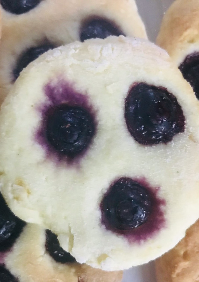 Una foto de Galletitas de limón con arándanos sin gluten