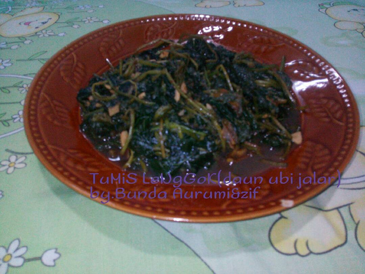 Resep TuMiS LeNgGoK(daun ubi jalar), Bikin Ngiler