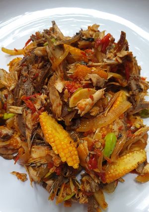 Foto resep Tongkol Suwir Pete Pedas