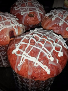 Una foto de Pan dulce navideño con harina pureza