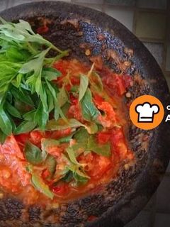 Foto resep Sambal mentah kemangi
