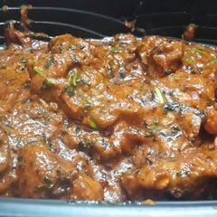 A picture of Methi Chicken.