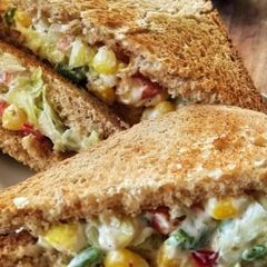 Tawa Corn sandwich A picture of Tawa Corn sandwich.