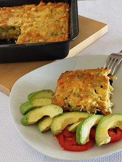 Una foto de Pastel de pollo y verduras 🇵🇪