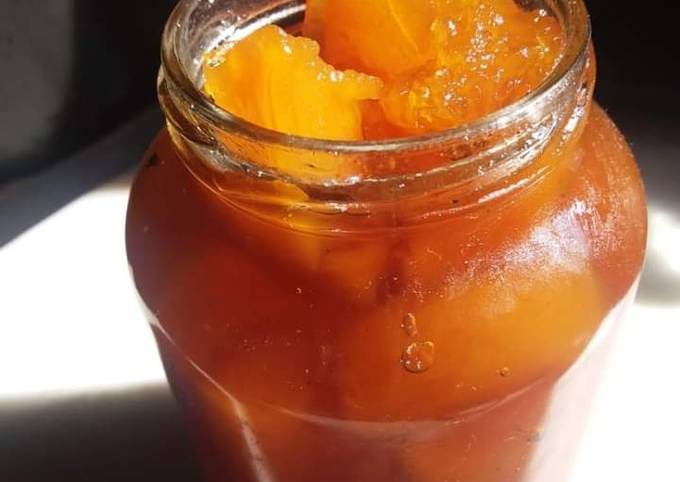 Dulce de zapallo casero