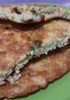 Foto resep Telur dadar kelapa