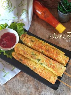 Foto resep SosTel (Sosis Telur tanpa Cetakan)