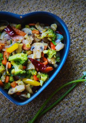 A picture of Veggie Delight.