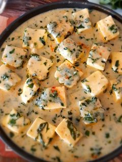 মেথি মালাই পনির (Methi malai paneer recipe in Bengali) রেসিপির প্রধান ছবি