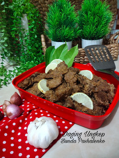 Foto resep Daging Ungkep (Empal Gepuk Ala Sunda)
