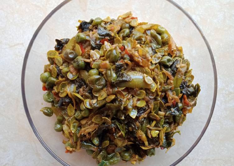 Tumis leunca petai cina
