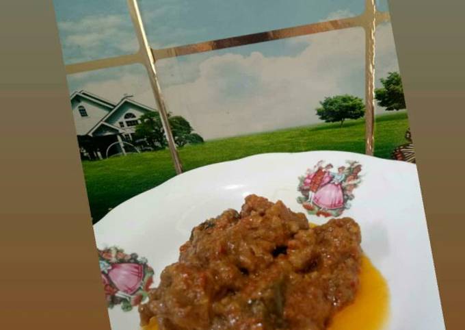 Ternyata begini lho! Resep enak buat Rendang Kalio Daging Sapi dijamin enak