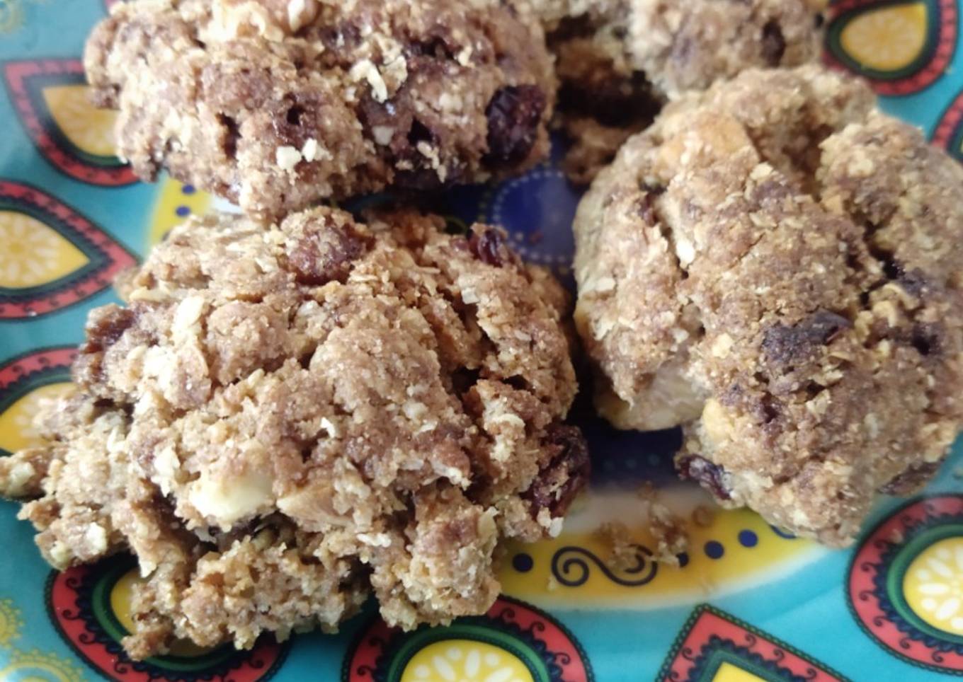 Galletas saludables de avena