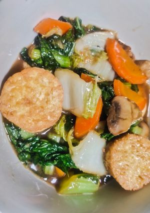 Foto resep Capcay egg tofu