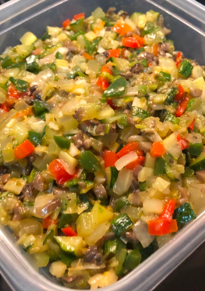 Una foto de Verduras salteadas Multiuso