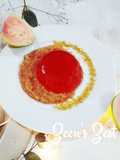 Guava Jello with Pink Guava Compote