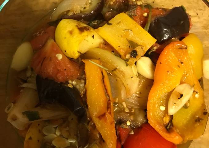 Recipe of Super Quick Homemade Ratatouille with Oven Roasted Veggies