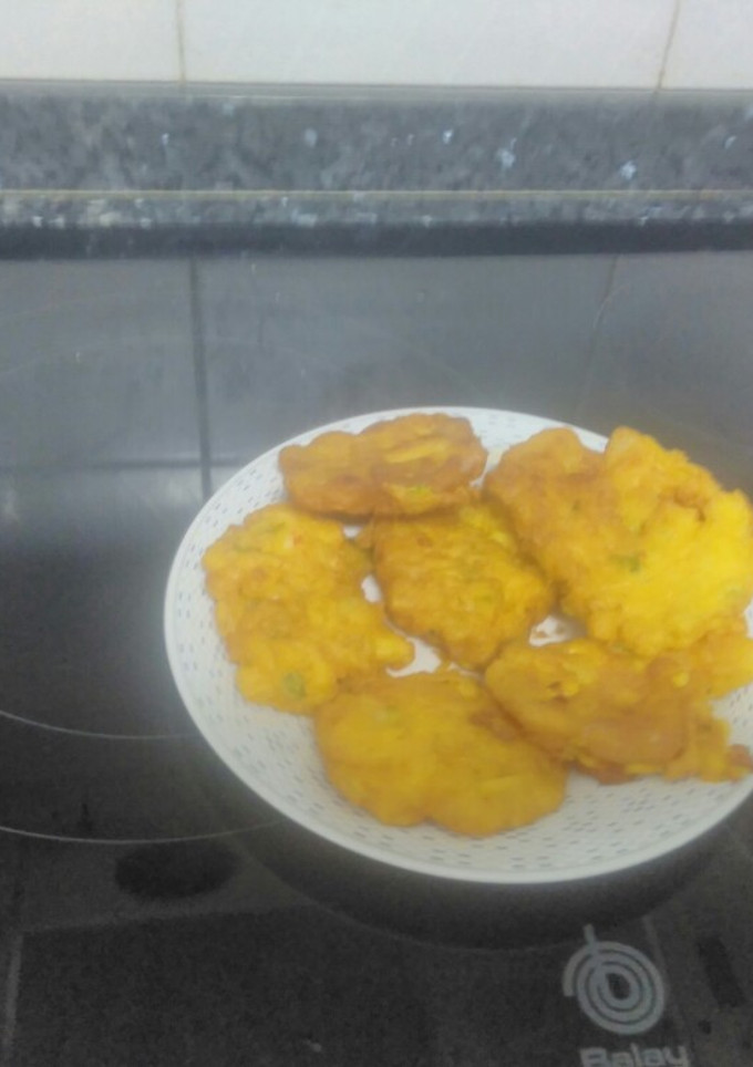 Una foto de Tortitas de langostinos