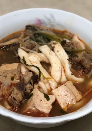 麻辣湯麵 的食譜成品照片