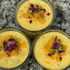 A picture of Thandai Flavour Crunchy Mango 🥭 Rabdi.