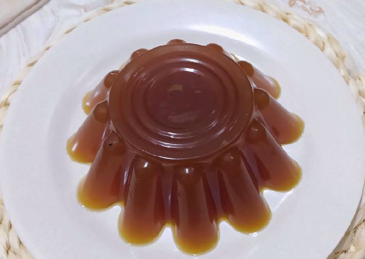 Resep Puding kelapa (nutrijel) gula merah | Cara Buat Puding kelapa (nutrijel) gula merah Yang Sempurna