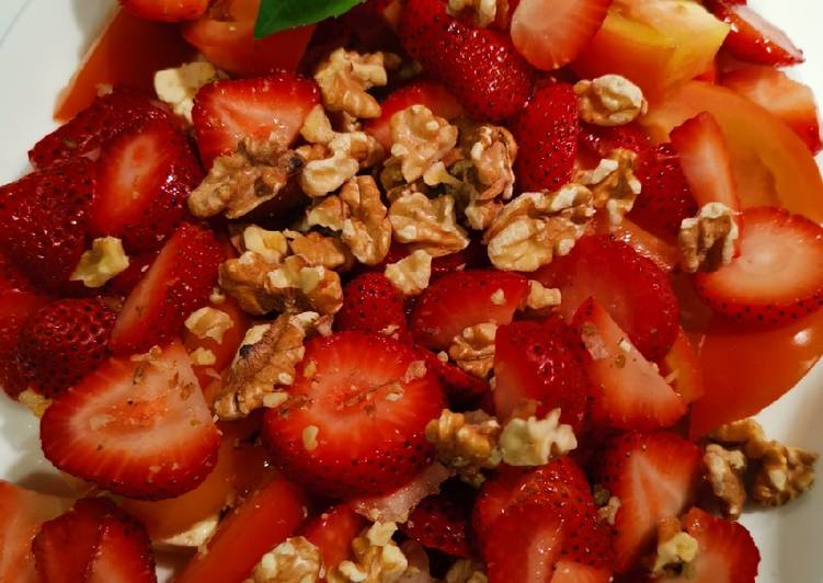 Recipe of Homemade Strawberry feta salad
