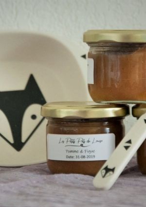 Une photo de Compote Pomme & Figue pour Princesse Louise