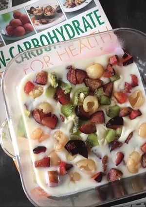 Foto resep Pudding susu buah luxury