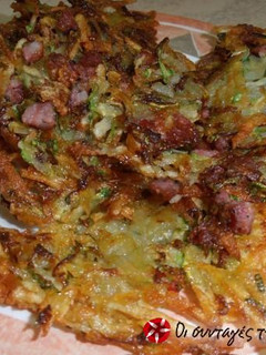 Φωτογραφία της συνταγής Rösti με πατάτες και κολοκυθάκια