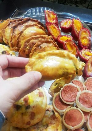 عکسی از دستور پیراشکی گوشت