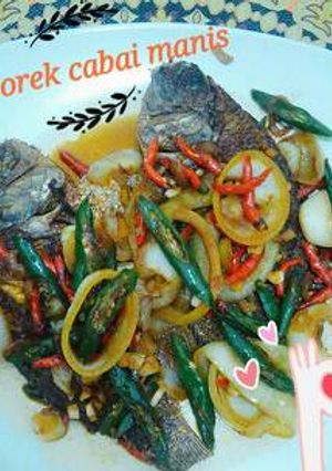 Foto resep Nila orek cabai manis
