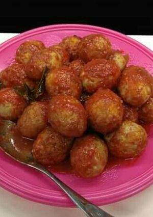 Foto resep Telur bumbu balado
