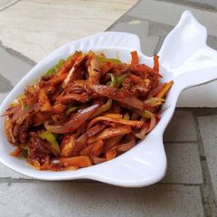 A picture of Veggie sauce.
