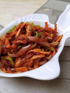 A picture of Veggie sauce.