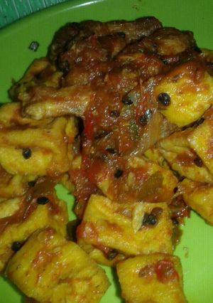 Foto resep Sayap ayam tahu sambel cabe gendot