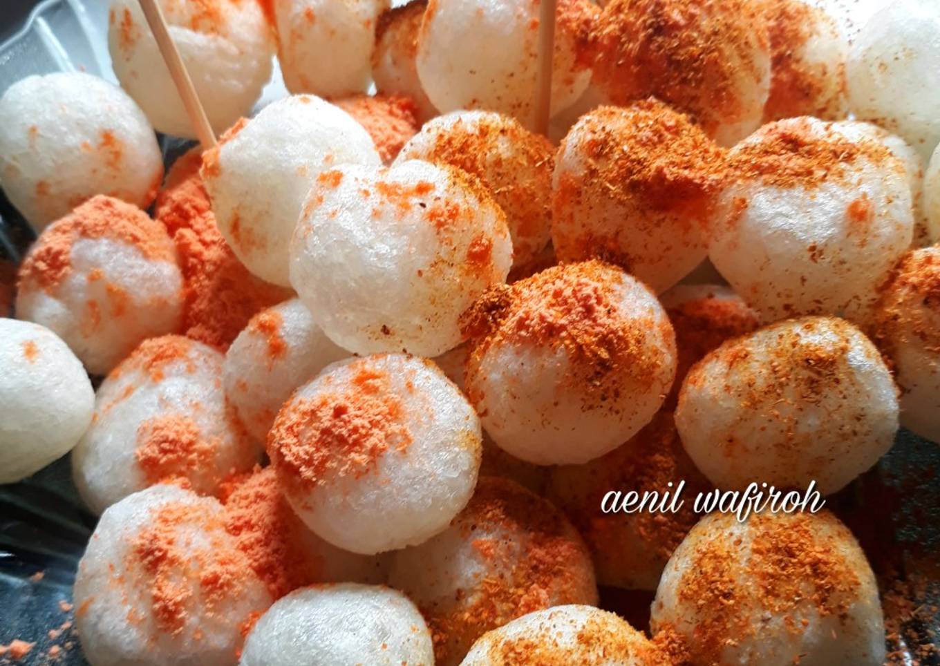 Cimol kopong enak ala abang2 anti meledak