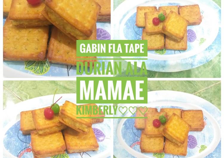 Cara Gampang Membuat Gabin Fla Tape Durian Praktis yang Menggugah Selera